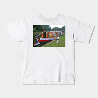 Tivertonian Horse Drawn Barge, August 2022 Kids T-Shirt